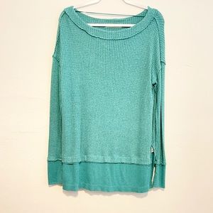 Pre-loved! Free People Waffle Knit Sweater/Tunic!